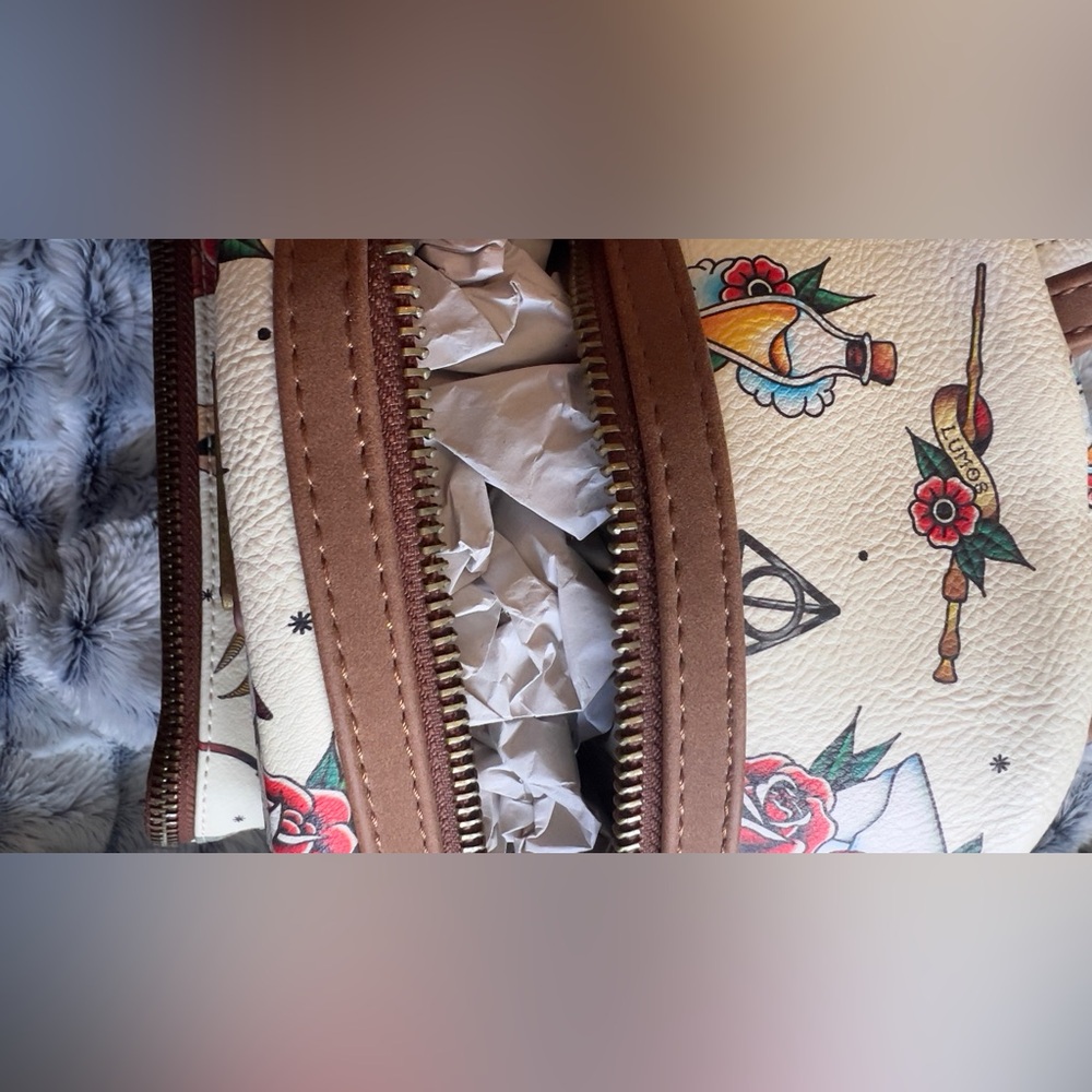 NWT Loungefly Harry Potter Magical Backpack - Picture 9 of 11